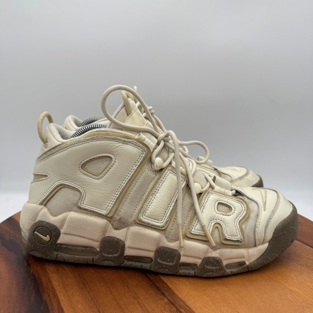 Nike Air More Uptempo 96‎ Coconut Milk Team Gold Mens 11.5 DV7230-100 Sneakers